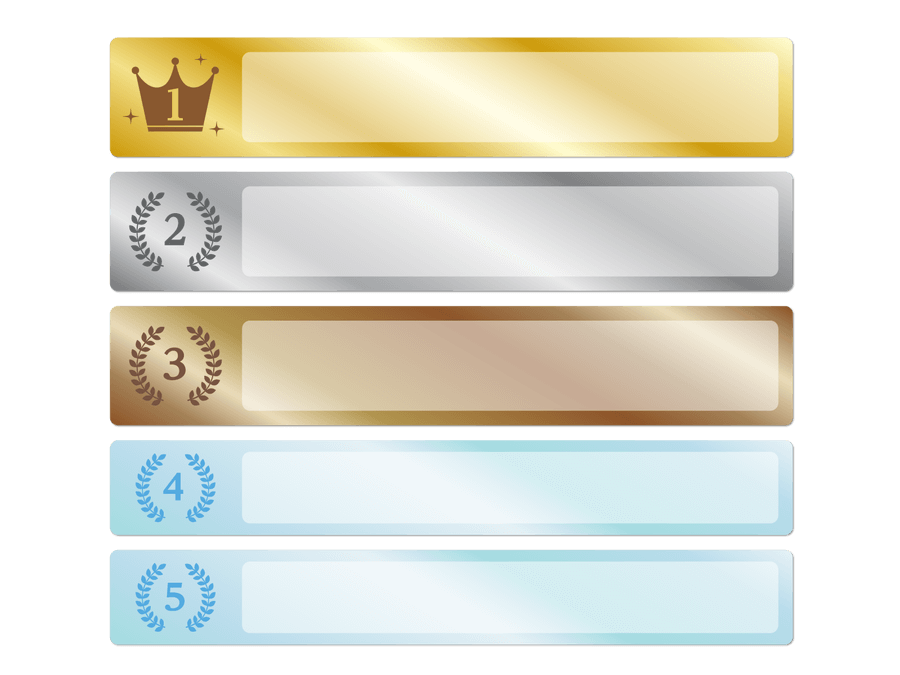 ランキングのイメージ画像